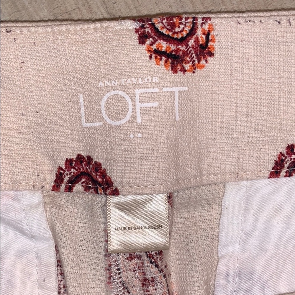 Cute Patterned Loft Pants - Picture 3 of 4